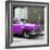 Cuba Fuerte Collection SQ - Purple Chevy-Philippe Hugonnard-Framed Photographic Print