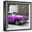 Cuba Fuerte Collection SQ - Purple Chevy-Philippe Hugonnard-Framed Photographic Print