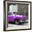 Cuba Fuerte Collection SQ - Purple Chevy-Philippe Hugonnard-Framed Photographic Print