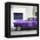 Cuba Fuerte Collection SQ - Purple Pontiac 1953 Original Classic Car-Philippe Hugonnard-Framed Stretched Canvas