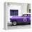 Cuba Fuerte Collection SQ - Purple Pontiac 1953 Original Classic Car-Philippe Hugonnard-Framed Stretched Canvas