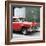 Cuba Fuerte Collection SQ - Red Chevy-Philippe Hugonnard-Framed Photographic Print