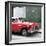 Cuba Fuerte Collection SQ - Red Chevy-Philippe Hugonnard-Framed Photographic Print