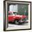 Cuba Fuerte Collection SQ - Red Chevy-Philippe Hugonnard-Framed Photographic Print