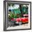 Cuba Fuerte Collection SQ - Red Classic Car in Vinales-Philippe Hugonnard-Framed Photographic Print