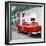 Cuba Fuerte Collection SQ - Red Taxi Pontiac 1953-Philippe Hugonnard-Framed Photographic Print