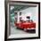 Cuba Fuerte Collection SQ - Red Taxi Pontiac 1953-Philippe Hugonnard-Framed Photographic Print