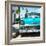 Cuba Fuerte Collection SQ - Turquoise Chevy-Philippe Hugonnard-Framed Photographic Print