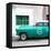 Cuba Fuerte Collection SQ - Turquoise Pontiac 1953 Original Classic Car-Philippe Hugonnard-Framed Stretched Canvas