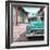 Cuba Fuerte Collection SQ - Turquoise Taxi in Trinidad-Philippe Hugonnard-Framed Photographic Print