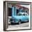 Cuba Fuerte Collection SQ - Turquoise Vintage Car-Philippe Hugonnard-Framed Photographic Print