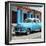 Cuba Fuerte Collection SQ - Turquoise Vintage Car-Philippe Hugonnard-Framed Photographic Print