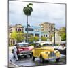 Cuba Fuerte Collection SQ - Urban Scene in Havana-Philippe Hugonnard-Mounted Photographic Print