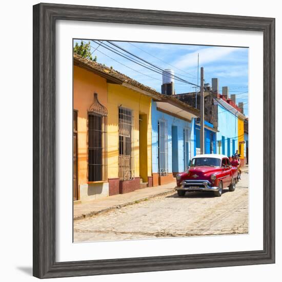 Cuba Fuerte Collection SQ - Urban Scene in Trinidad-Philippe Hugonnard-Framed Photographic Print