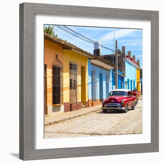 Cuba Fuerte Collection SQ - Urban Scene in Trinidad-Philippe Hugonnard-Framed Photographic Print