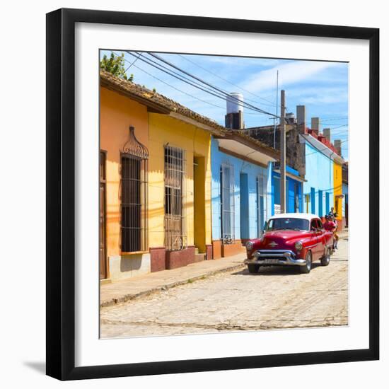 Cuba Fuerte Collection SQ - Urban Scene in Trinidad-Philippe Hugonnard-Framed Photographic Print