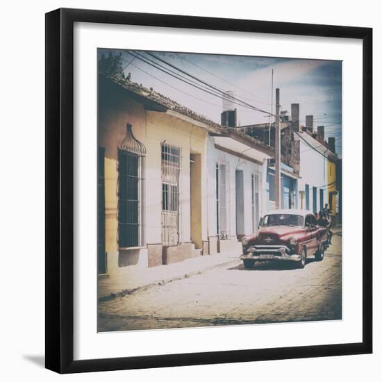 Cuba Fuerte Collection SQ - Urban Vintage Scene in Trinidad-Philippe Hugonnard-Framed Photographic Print
