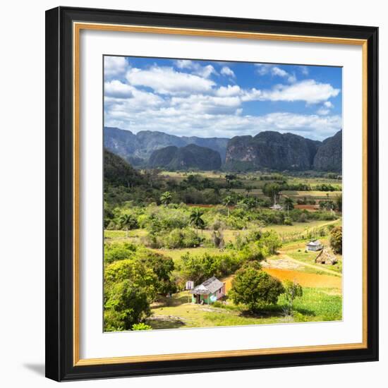 Cuba Fuerte Collection SQ - Vinales Valley II-Philippe Hugonnard-Framed Photographic Print