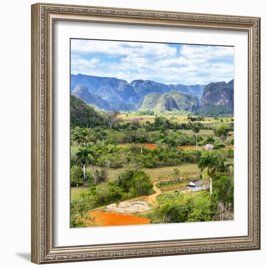 Cuba Fuerte Collection SQ - Vinales Valley-Philippe Hugonnard-Framed Photographic Print