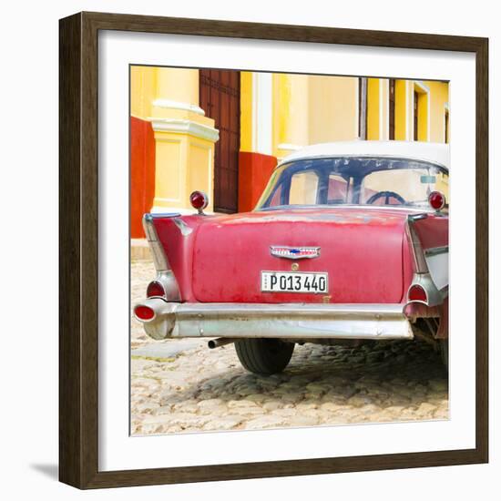 Cuba Fuerte Collection SQ - Vintage American Car-Philippe Hugonnard-Framed Photographic Print