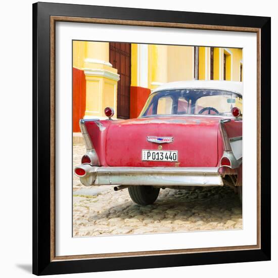 Cuba Fuerte Collection SQ - Vintage American Car-Philippe Hugonnard-Framed Photographic Print