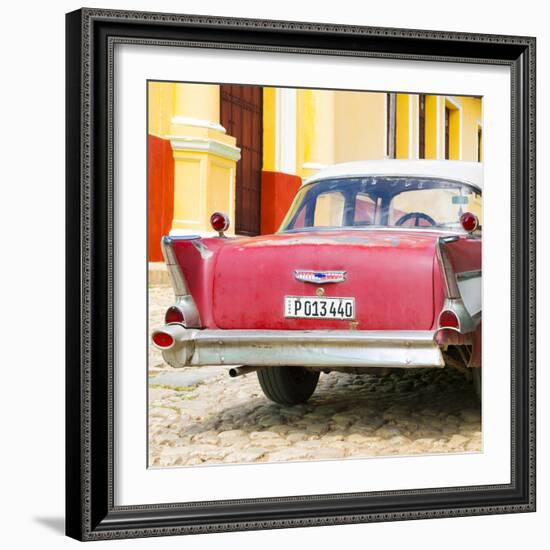 Cuba Fuerte Collection SQ - Vintage American Car-Philippe Hugonnard-Framed Photographic Print