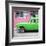 Cuba Fuerte Collection SQ - Vintage Cuban Green Car-Philippe Hugonnard-Framed Photographic Print