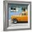 Cuba Fuerte Collection SQ - Vintage Cuban Orange Car-Philippe Hugonnard-Framed Photographic Print