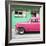 Cuba Fuerte Collection SQ - Vintage Cuban Pink Car-Philippe Hugonnard-Framed Photographic Print