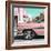 Cuba Fuerte Collection SQ - Vintage Pink Car-Philippe Hugonnard-Framed Photographic Print