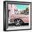 Cuba Fuerte Collection SQ - Vintage Pink Car-Philippe Hugonnard-Framed Photographic Print