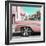 Cuba Fuerte Collection SQ - Vintage Pink Car-Philippe Hugonnard-Framed Photographic Print