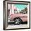 Cuba Fuerte Collection SQ - Vintage Pink Car-Philippe Hugonnard-Framed Photographic Print