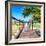 Cuba Fuerte Collection SQ - Way to the Beach-Philippe Hugonnard-Framed Photographic Print