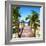 Cuba Fuerte Collection SQ - Wooden Jetty on the Beach-Philippe Hugonnard-Framed Photographic Print