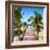 Cuba Fuerte Collection SQ - Wooden Jetty on the Beach-Philippe Hugonnard-Framed Photographic Print