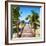 Cuba Fuerte Collection SQ - Wooden Jetty on the Beach-Philippe Hugonnard-Framed Photographic Print