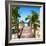 Cuba Fuerte Collection SQ - Wooden Jetty on the Beach-Philippe Hugonnard-Framed Photographic Print