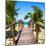 Cuba Fuerte Collection SQ - Wooden Jetty on the Beach-Philippe Hugonnard-Mounted Photographic Print