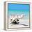 Cuba Fuerte Collection SQ - Wooden Turtle on the Beach-Philippe Hugonnard-Framed Stretched Canvas