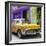 Cuba Fuerte Collection SQ - Yellow Chevrolet Cuban-Philippe Hugonnard-Framed Photographic Print