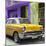 Cuba Fuerte Collection SQ - Yellow Chevrolet Cuban-Philippe Hugonnard-Mounted Photographic Print