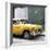 Cuba Fuerte Collection SQ - Yellow Chevy-Philippe Hugonnard-Framed Photographic Print