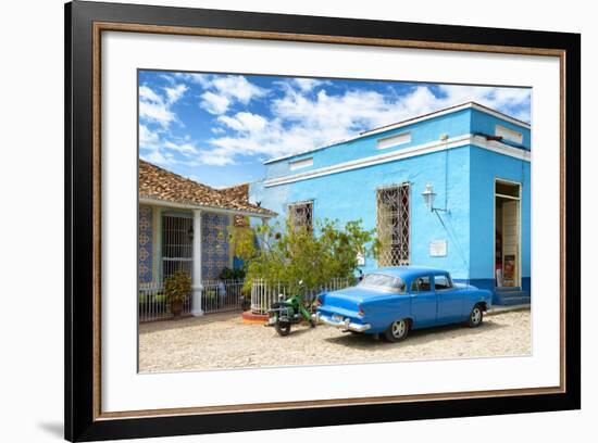 Cuba Fuerte Collection - Street Scene in Trinidad-Philippe Hugonnard-Framed Photographic Print