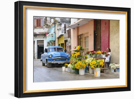 Cuba Fuerte Collection - Sunflowers-Philippe Hugonnard-Framed Photographic Print