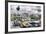 Cuba Fuerte Collection - Taxi Cars of Havana II-Philippe Hugonnard-Framed Photographic Print