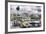 Cuba Fuerte Collection - Taxi Cars of Havana II-Philippe Hugonnard-Framed Photographic Print