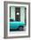 Cuba Fuerte Collection - Turquoise Classic Car-Philippe Hugonnard-Framed Photographic Print