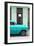 Cuba Fuerte Collection - Turquoise Classic Car-Philippe Hugonnard-Framed Photographic Print