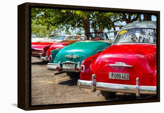 Cuba Fuerte Collection - Vintage Classic Cars-Philippe Hugonnard-Framed Premier Image Canvas